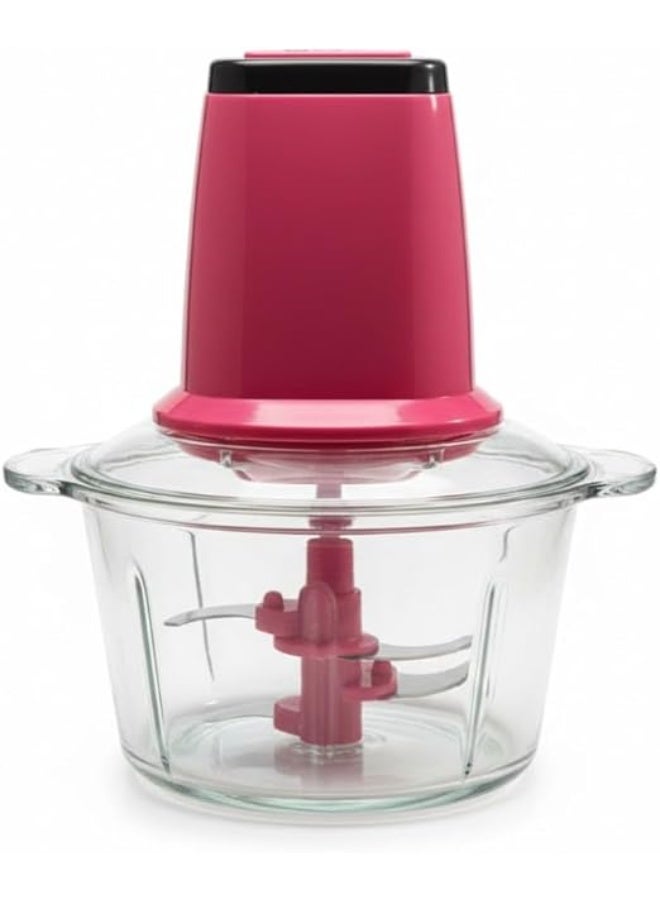 Electric Grinder with 2L Acrylic Bowl – 800W Powerful Motor for Fast & Safe Grinding (Fuchsia) T - Image 3